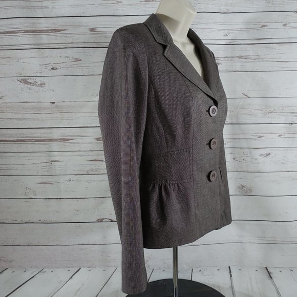 Halogen Brown Lined Blazer - Picture 5 of 7